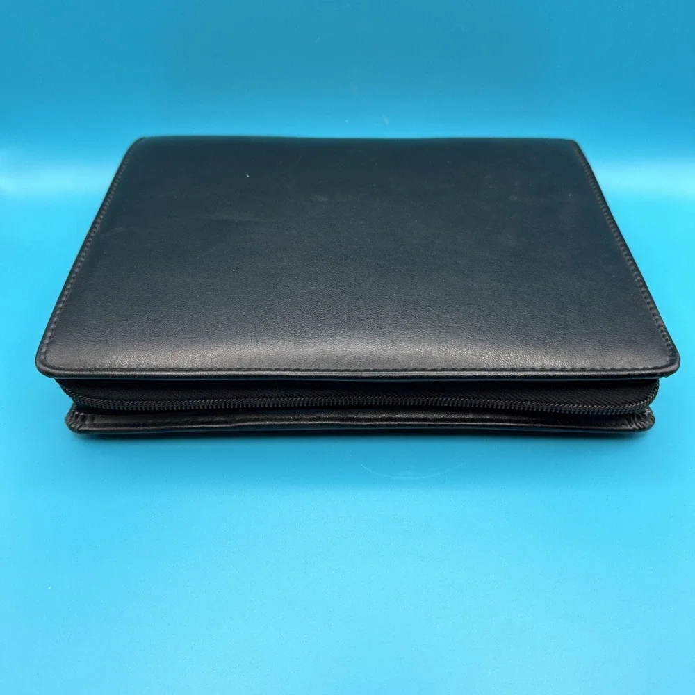 Dayrunner Planner Organizer Black & LOTS of Inserts‎ Full Zip Vintage 90s 1990s